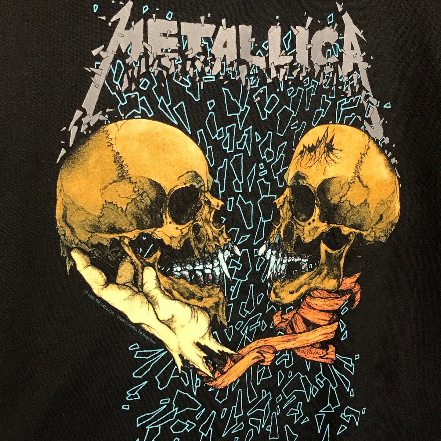 1991 Metallica Pushead I'm Inside I'm You Sad But True sweatshirt