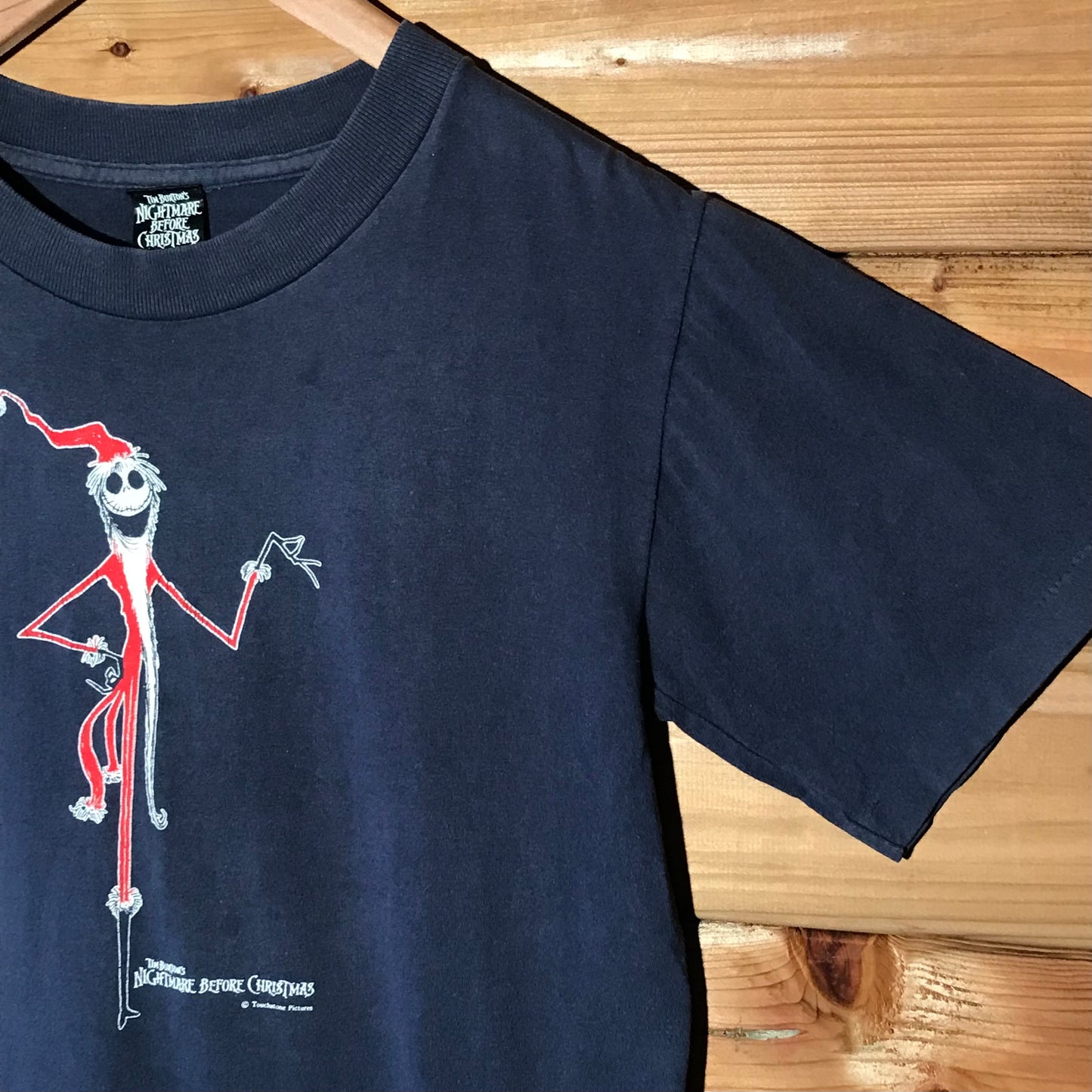 1993 Nightmare Before Christmas Jack Skellington Santa Costume t shirt