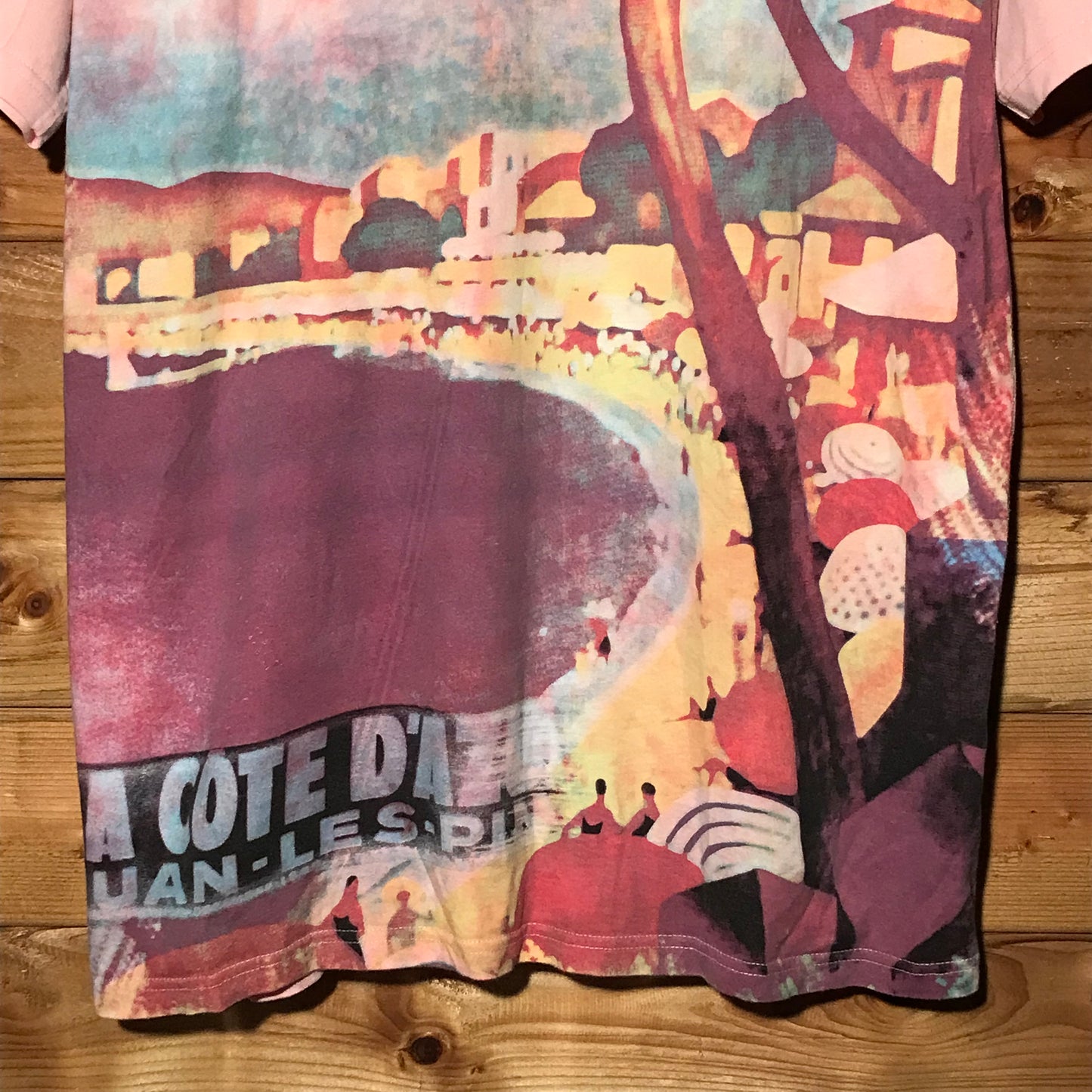 90s Phat Farm Summer On The French Riviera AOP t shirt