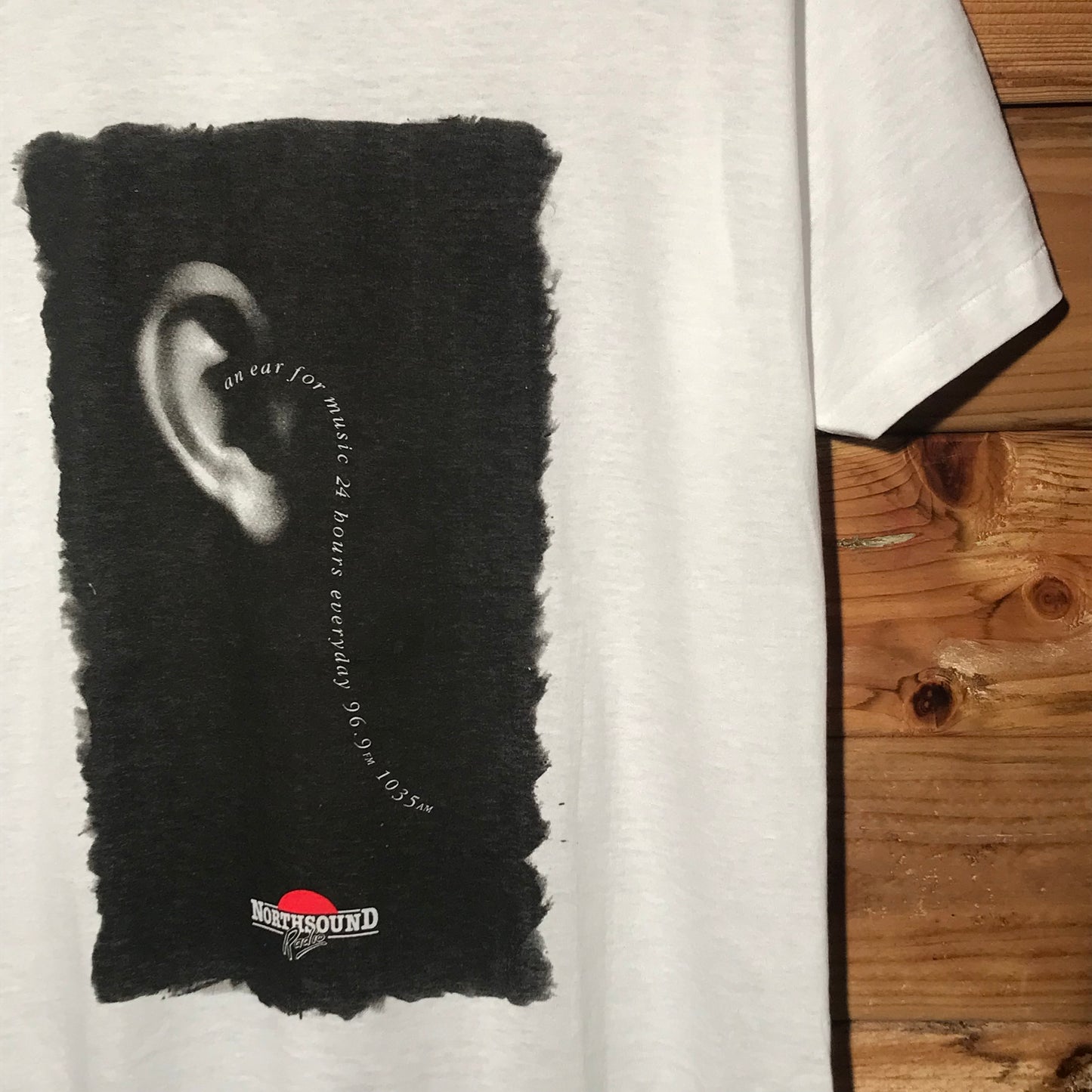 80s Northsound Radio An Ear For Music Promo t shirt