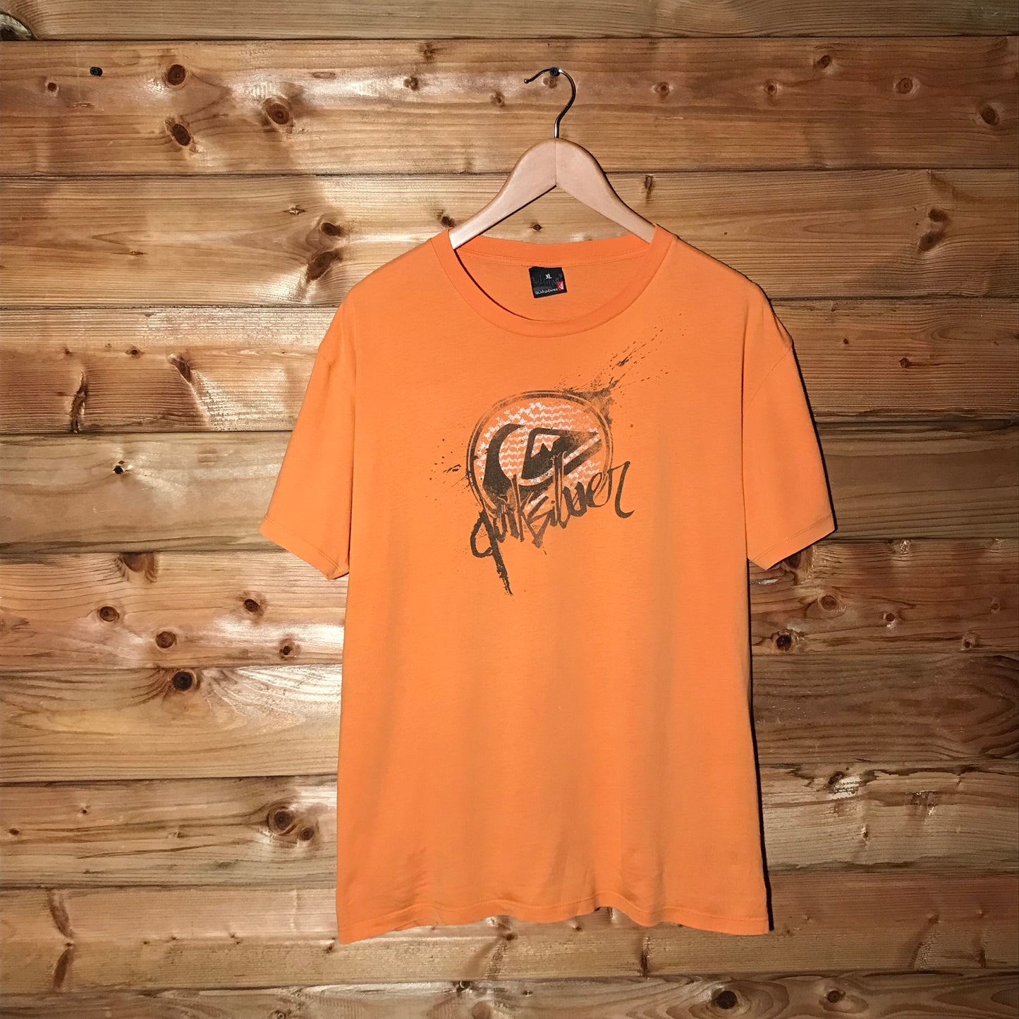 Quiksilver Centre Spellout t shirt