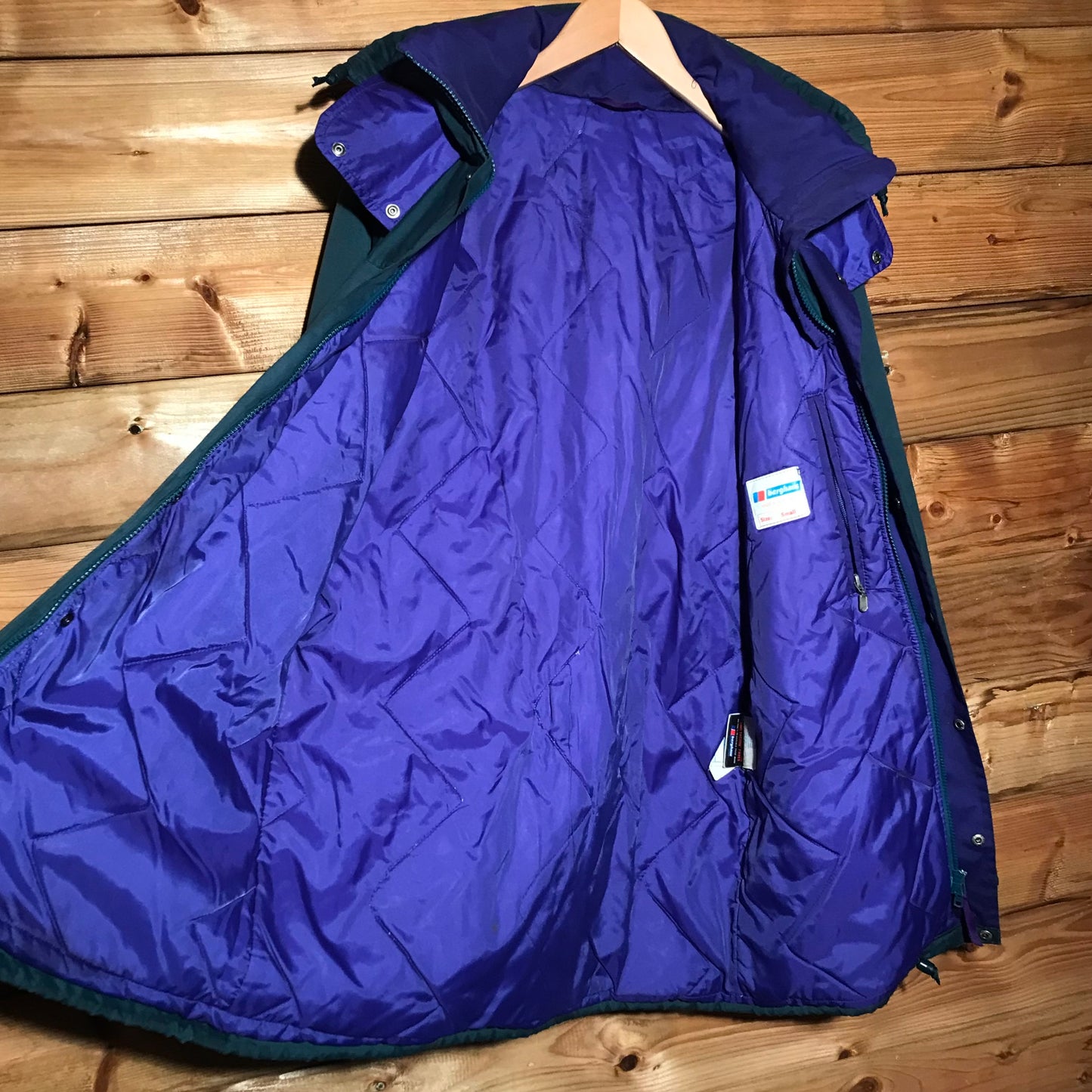 90s Berghaus Serac XP zip up parka jacket