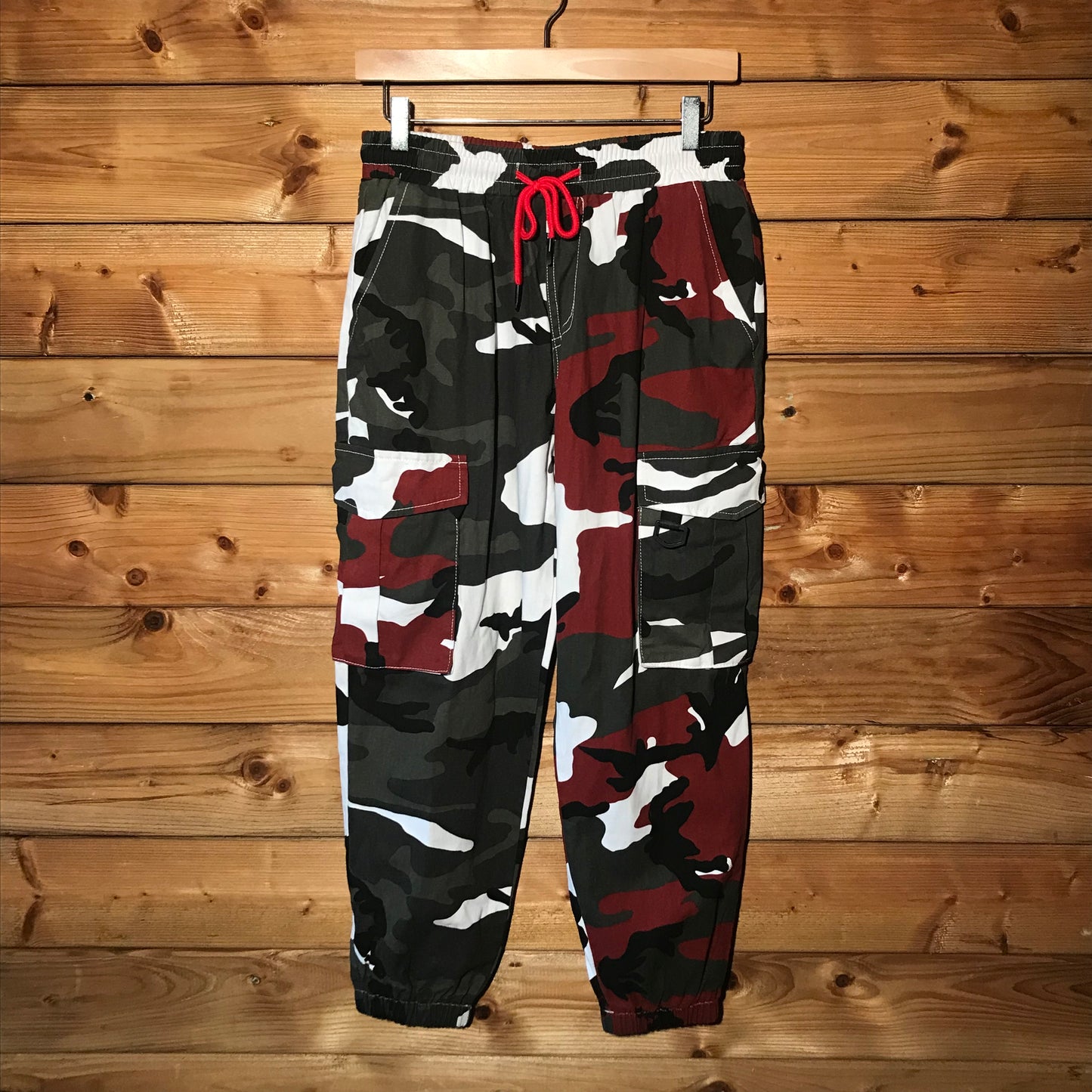 Yuxing Camo cargo trousers