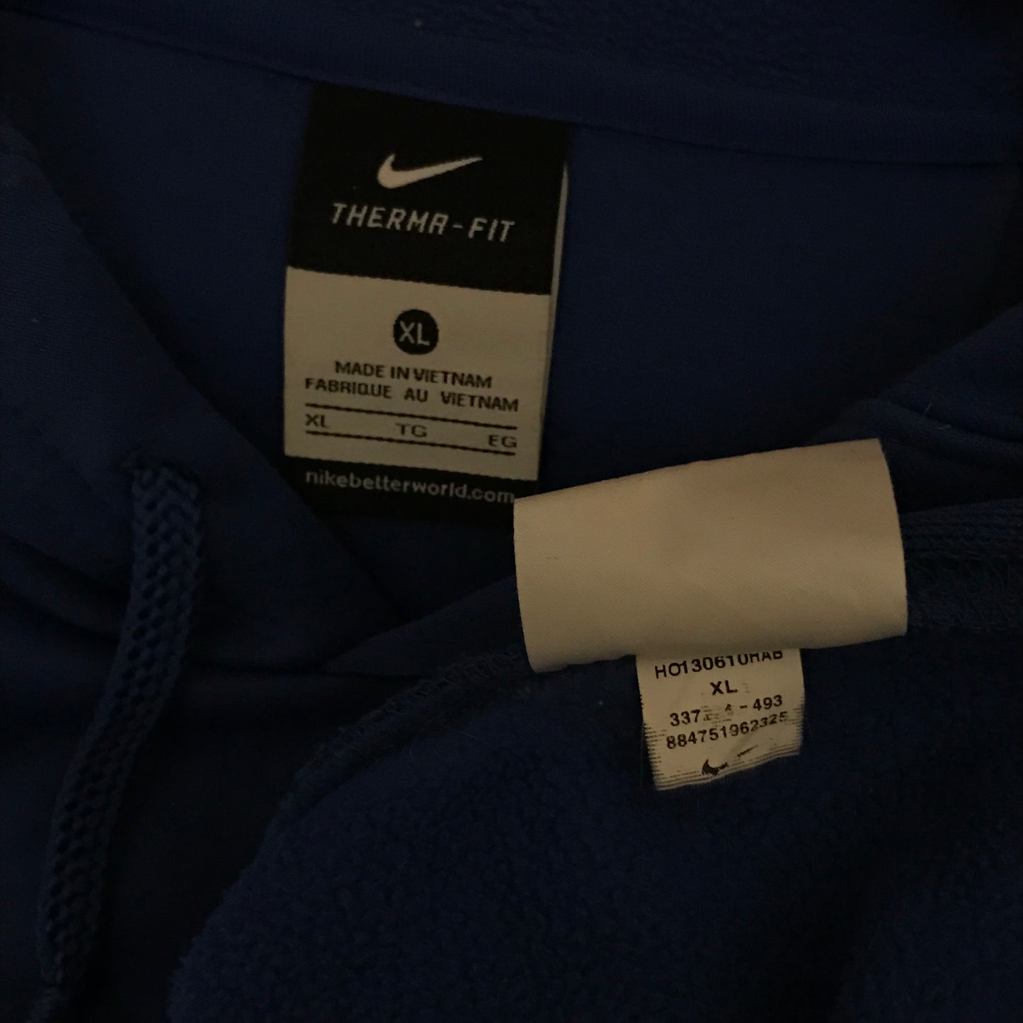 2013 Nike Thermafit Centre Swoosh hoodie