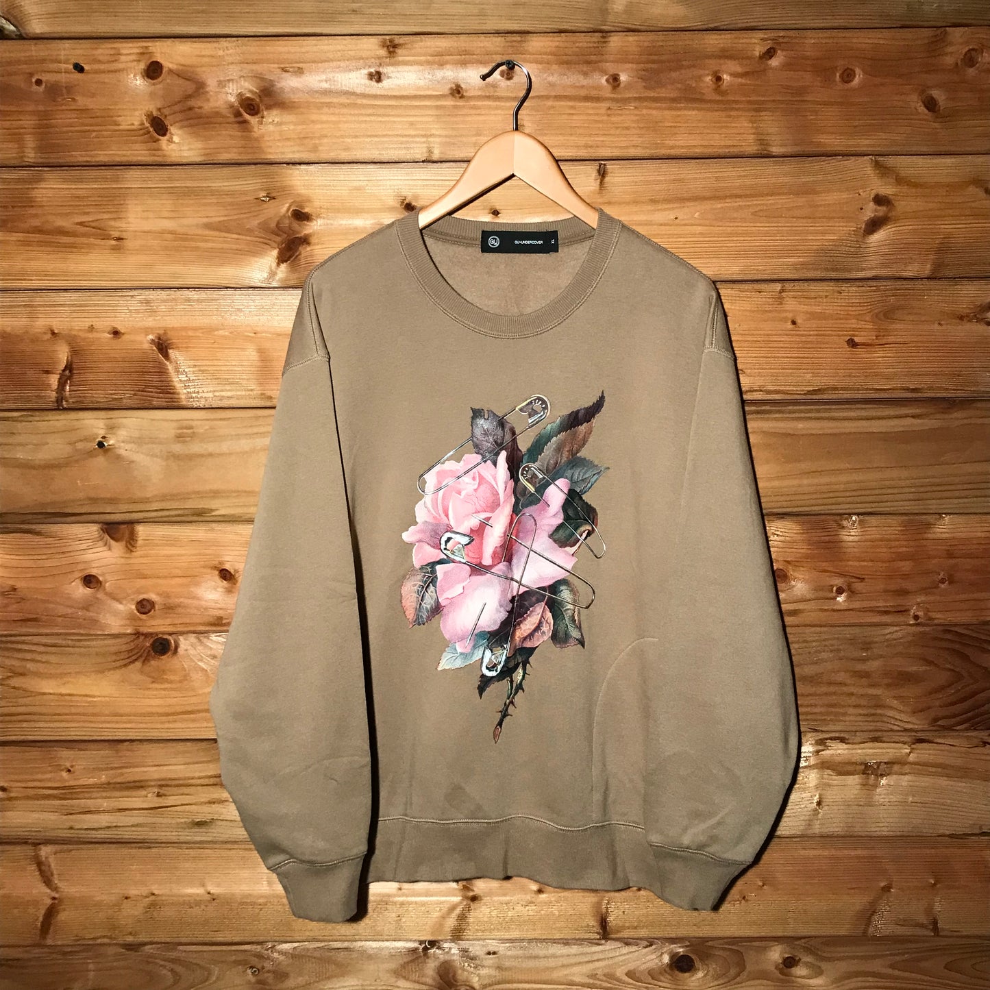 Undercover x GU Pinned Flower sweatshirt