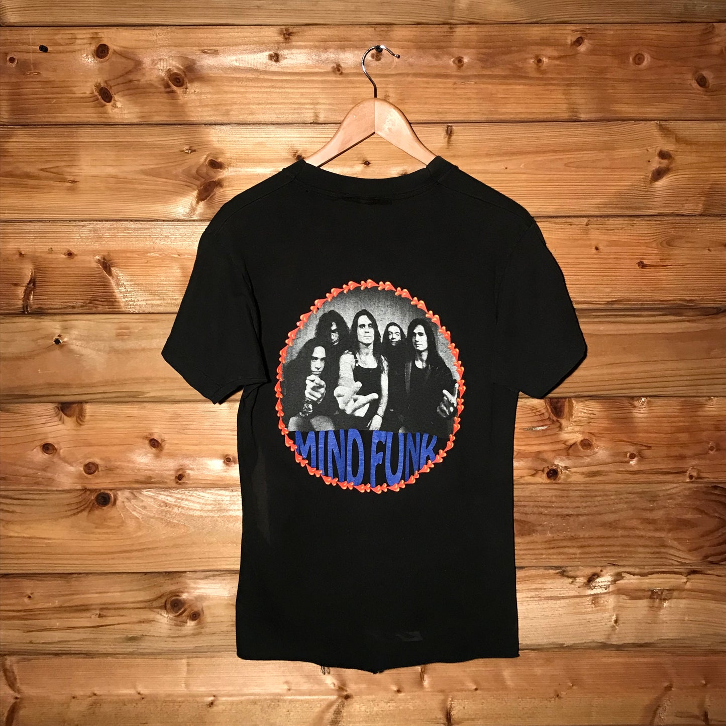 1991 Mindfunk Mindfunk Album Art Spellout t shirt