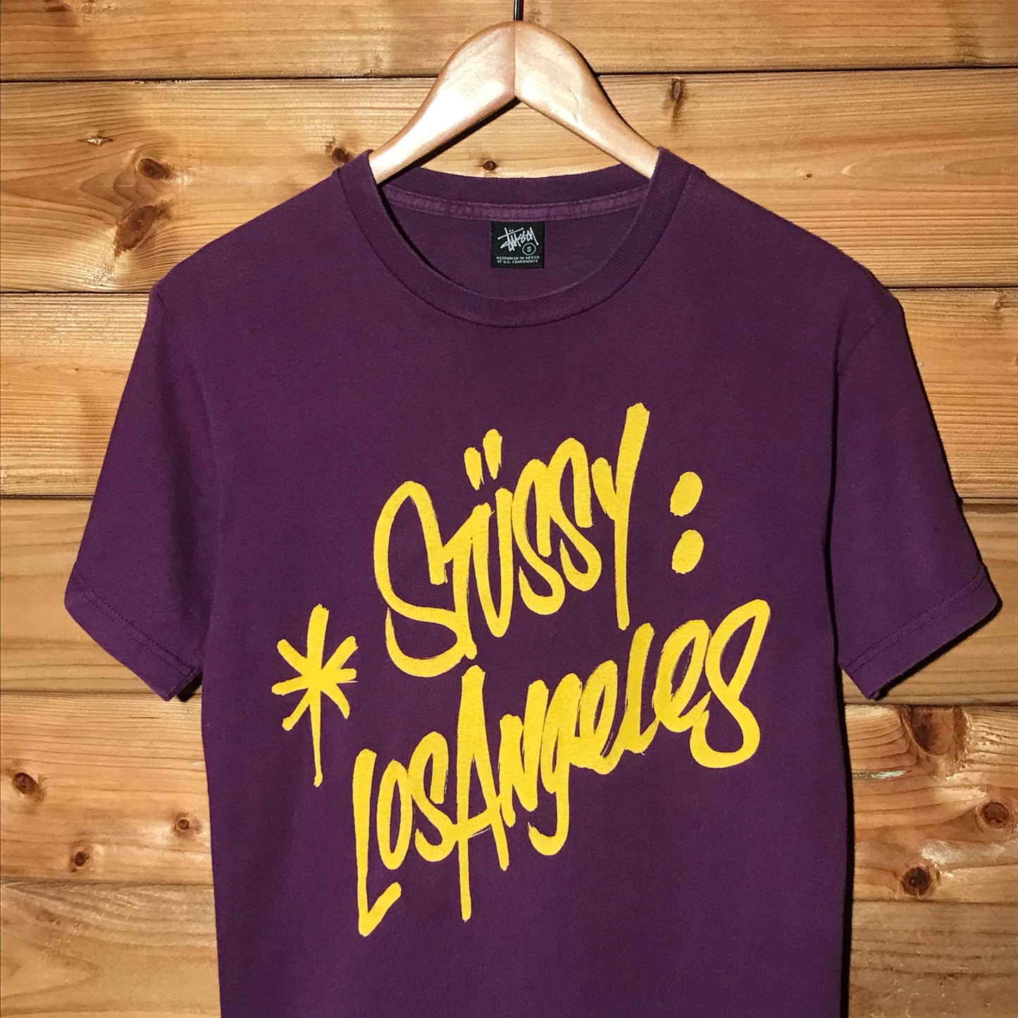 Stüssy Los Angeles Spellout t shirt