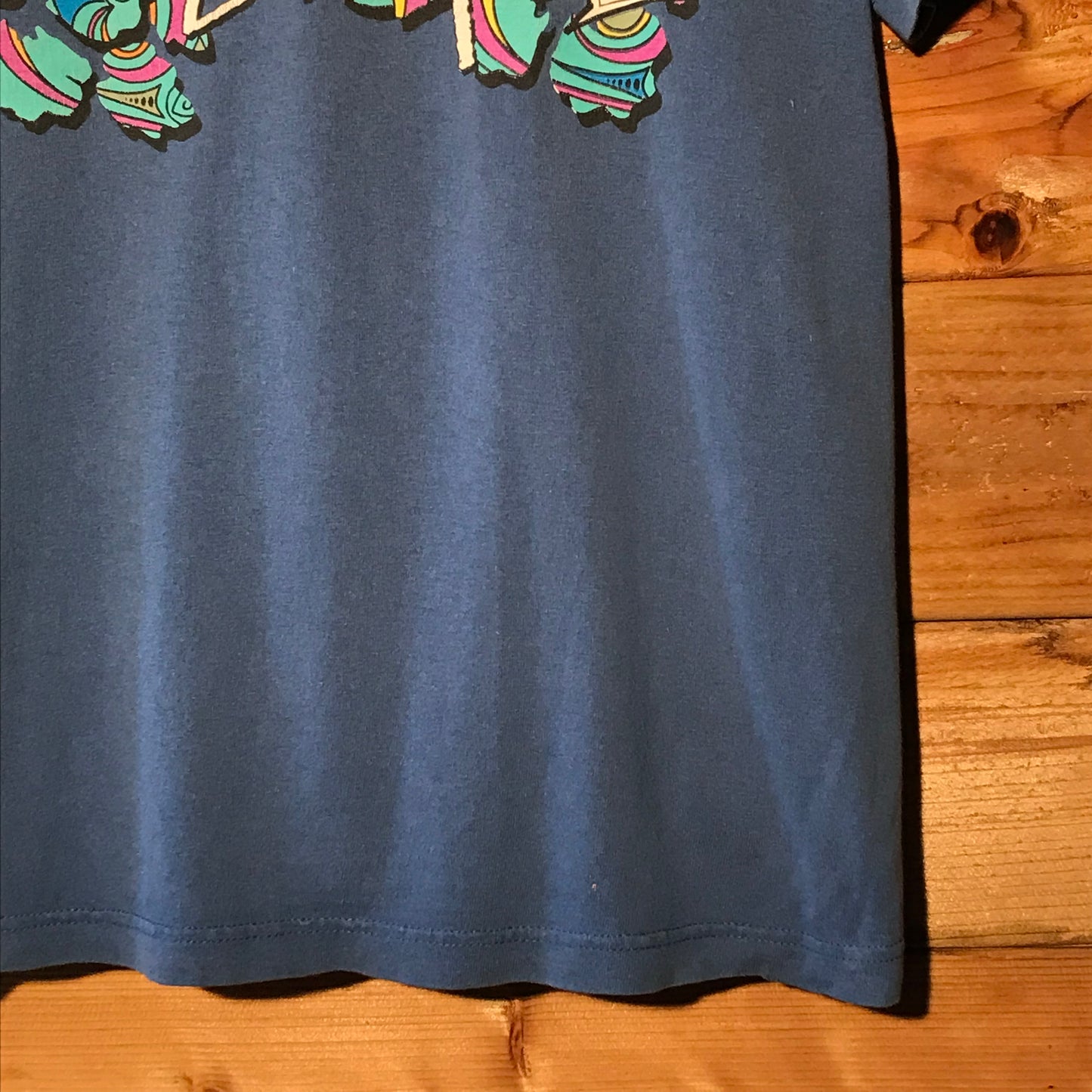 Stüssy Aloha Floral Script Spellout t shirt