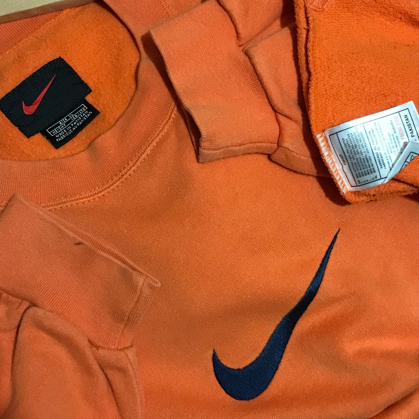 90s Nike Centre Swoosh Basic sweatshirt