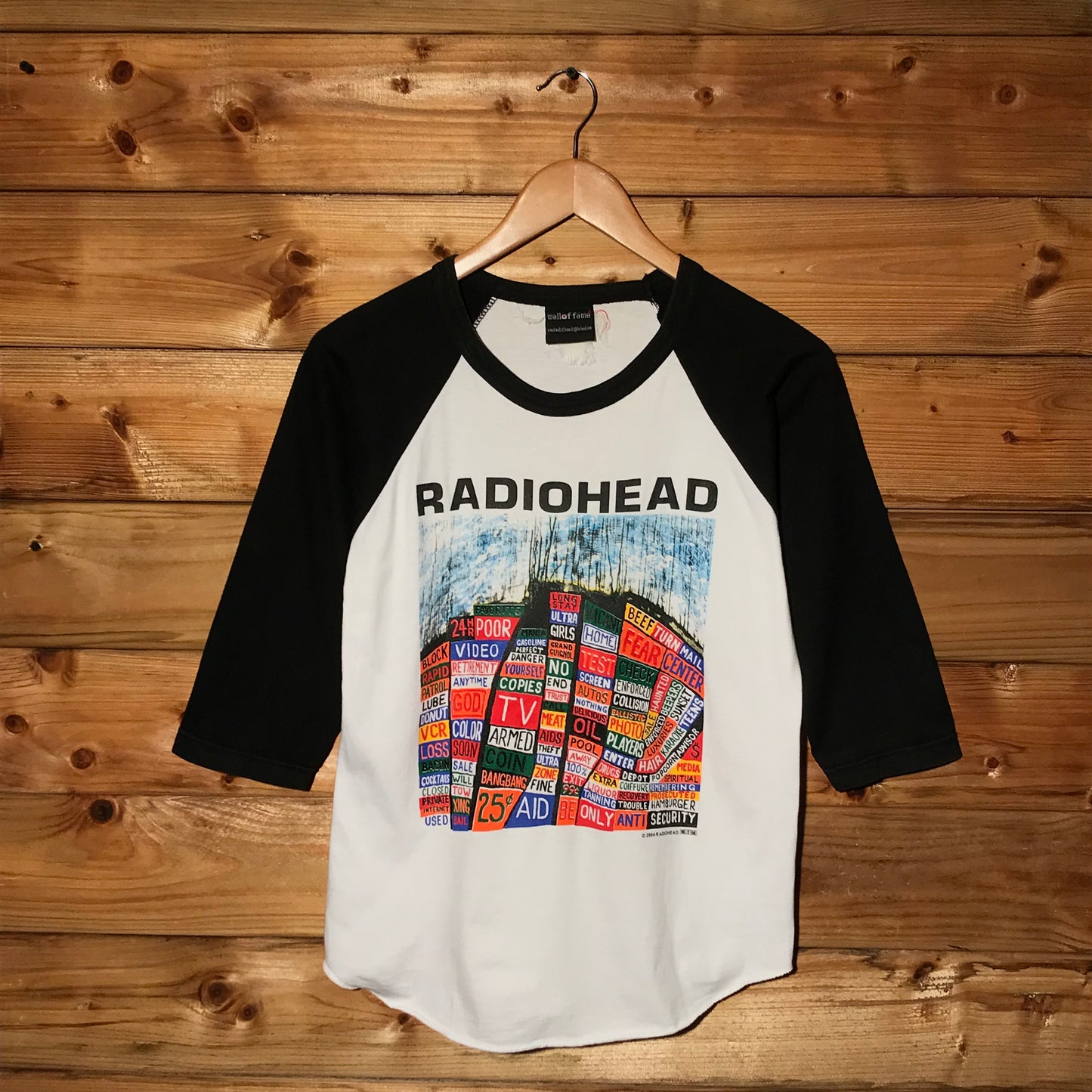 2004 Radiohead Hail To The Thief Album long sleeve t shirt