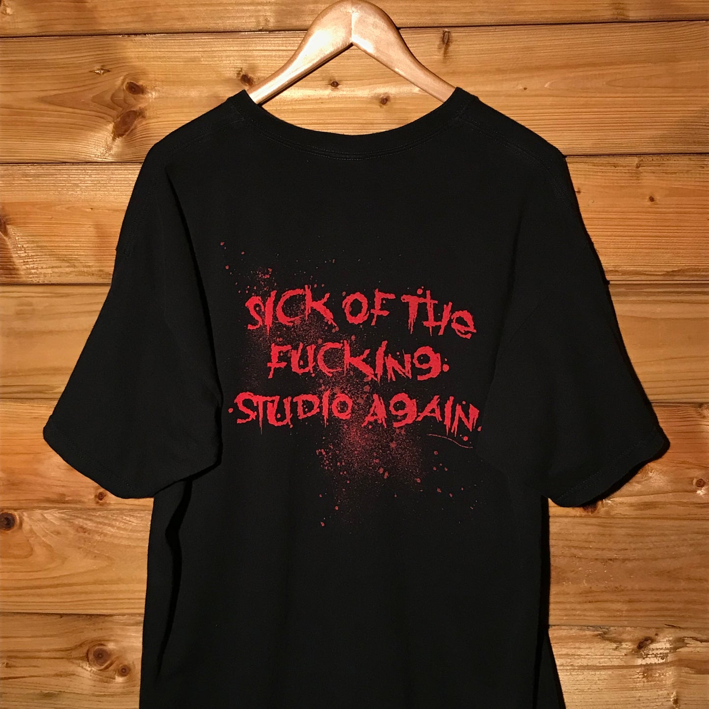 2007 Metallica Sick of the Studio London Concert t shirt