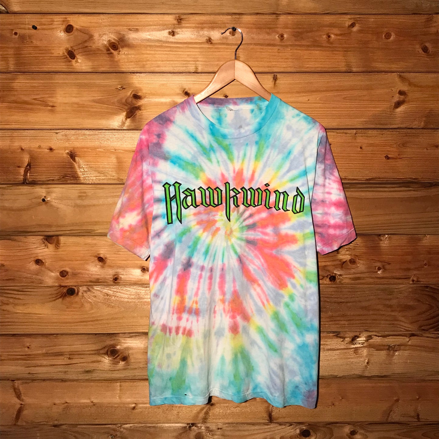 1990 Hawkwind Space Bandits Tour Tie Dye t shirt