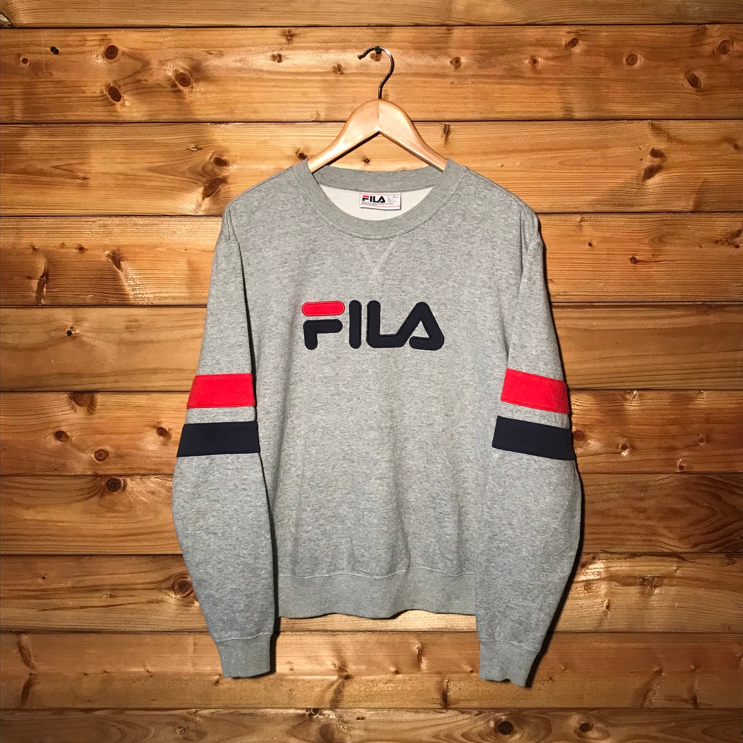 Fila Striped Sleeves Spellout sweatshirt