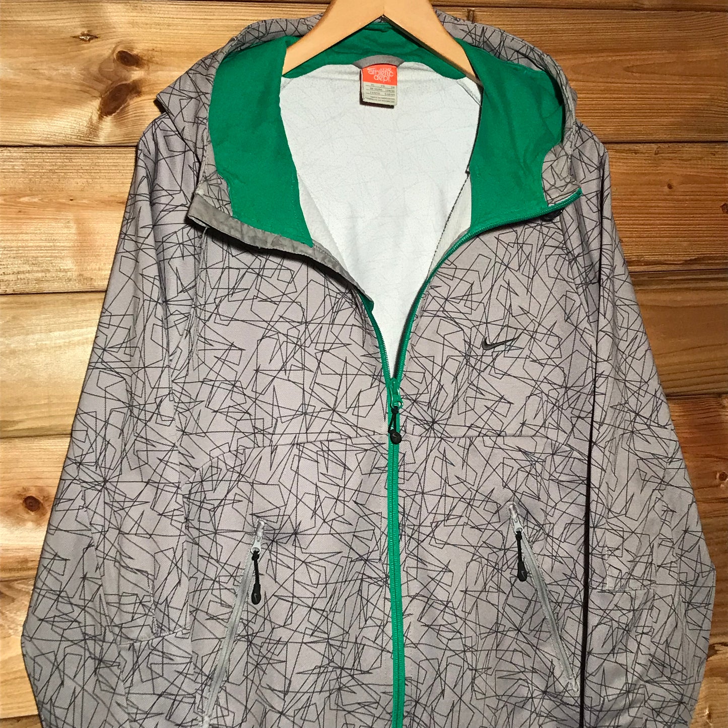 2009 Nike Ath Dept N AOP zip up hoodie