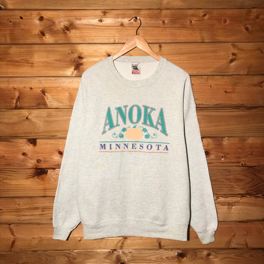 90s Anoka Minnesota Pumpkin sweatshirt