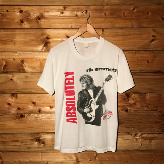1991 Rik Emmett Absolutely USA Tour t shirt