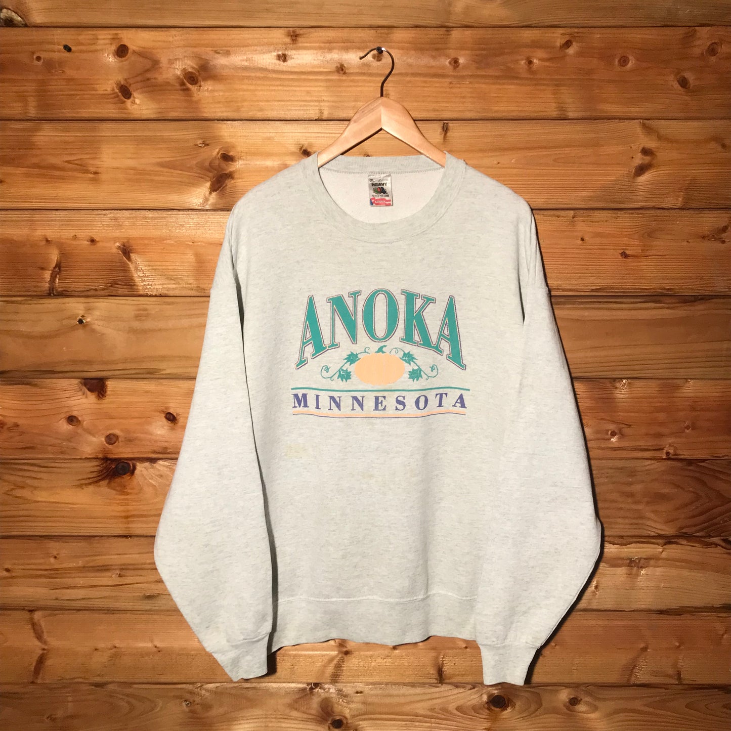 90s Anoka Minnesota Pumpkin sweatshirt