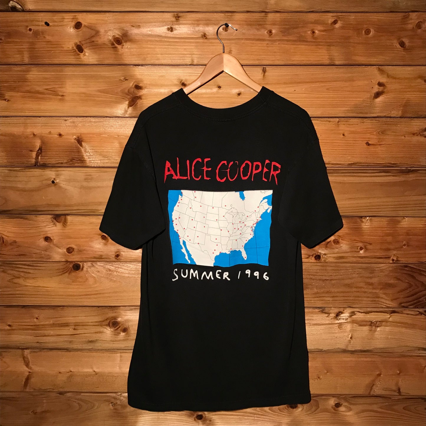 1996 Alice Cooper School's Out For Summer USA Tour t shirt