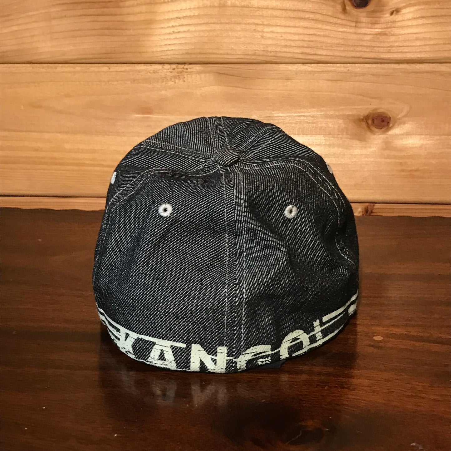 Kangol Wrapped Spellout denim cap