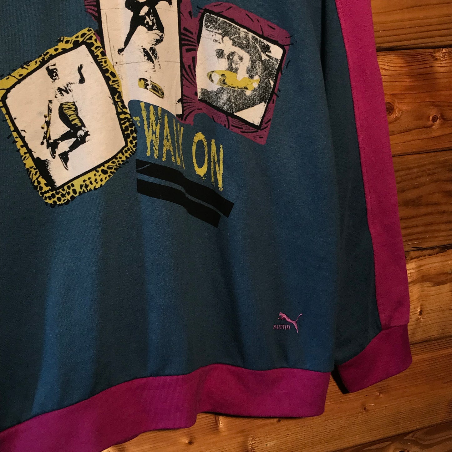 90s Puma Walk On Sports Photos sweatshirt