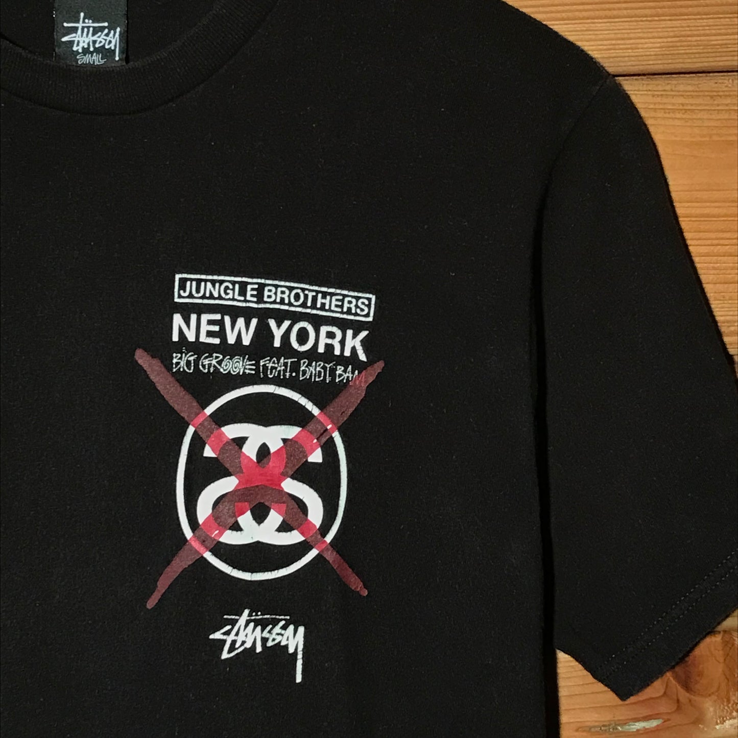 2011 Stüssy x Jungle Brothers Baby Bam t shirt