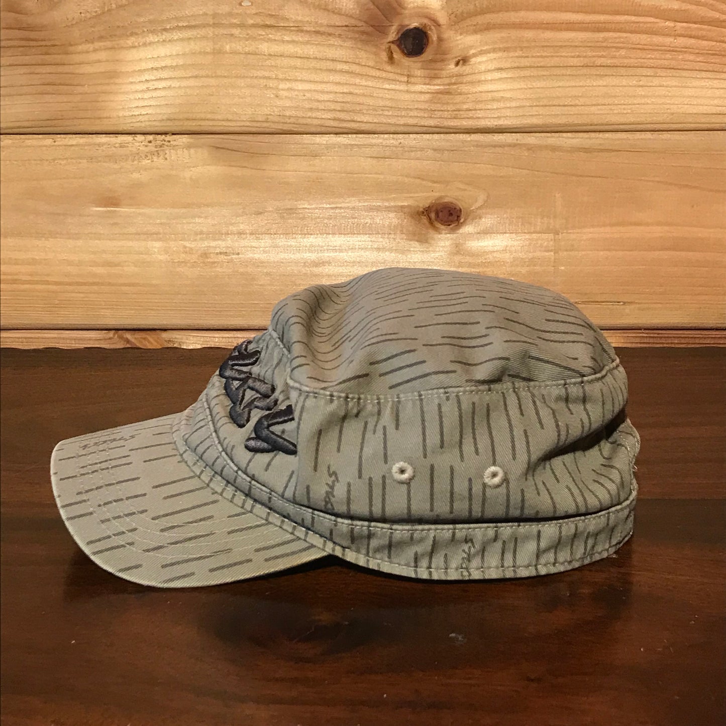 Stüssy x Futura Raindrop Camo Spellout cap