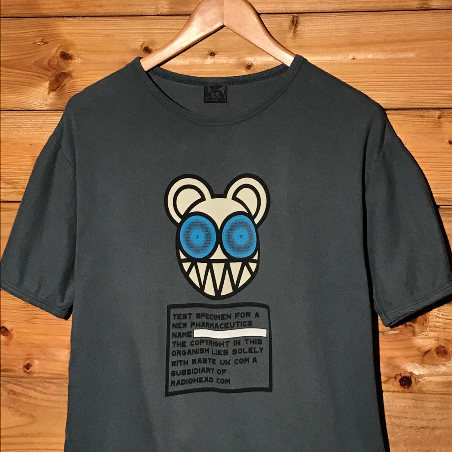 2000 Radiohead Kid A Test Specimen t shirt