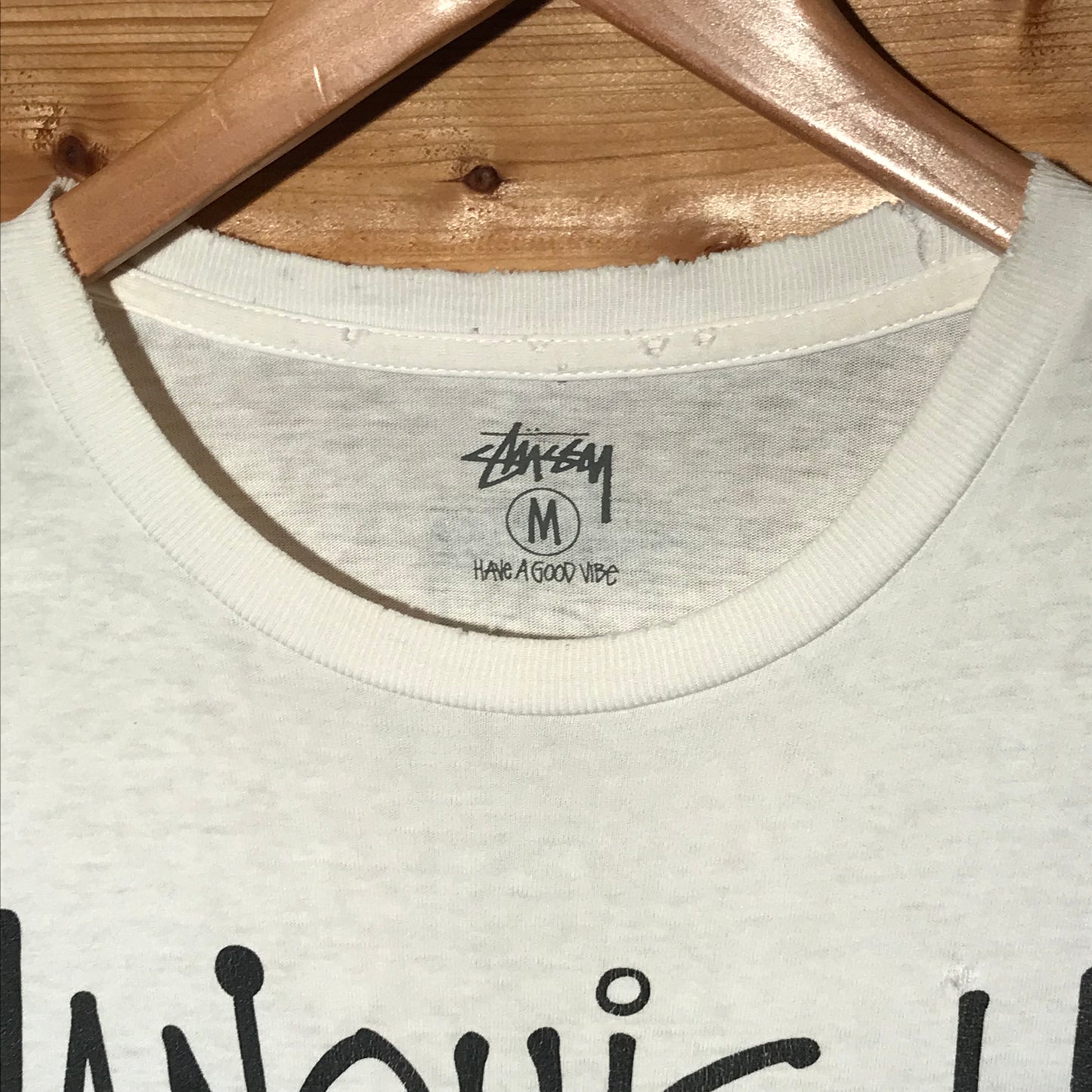 2013 Stüssy x Vanquish Next Level Value Spellout t shirt