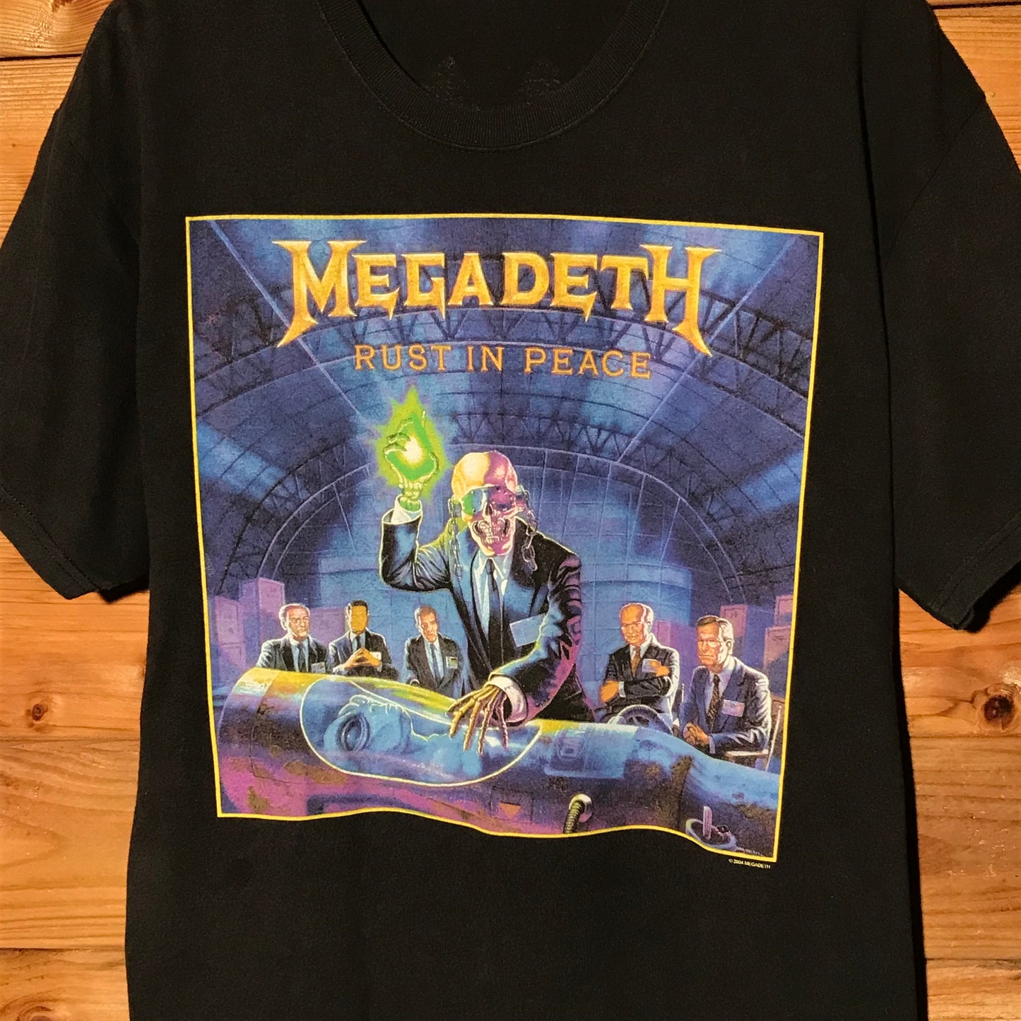 2004 Megadeth Rust In Peace Album t shirt