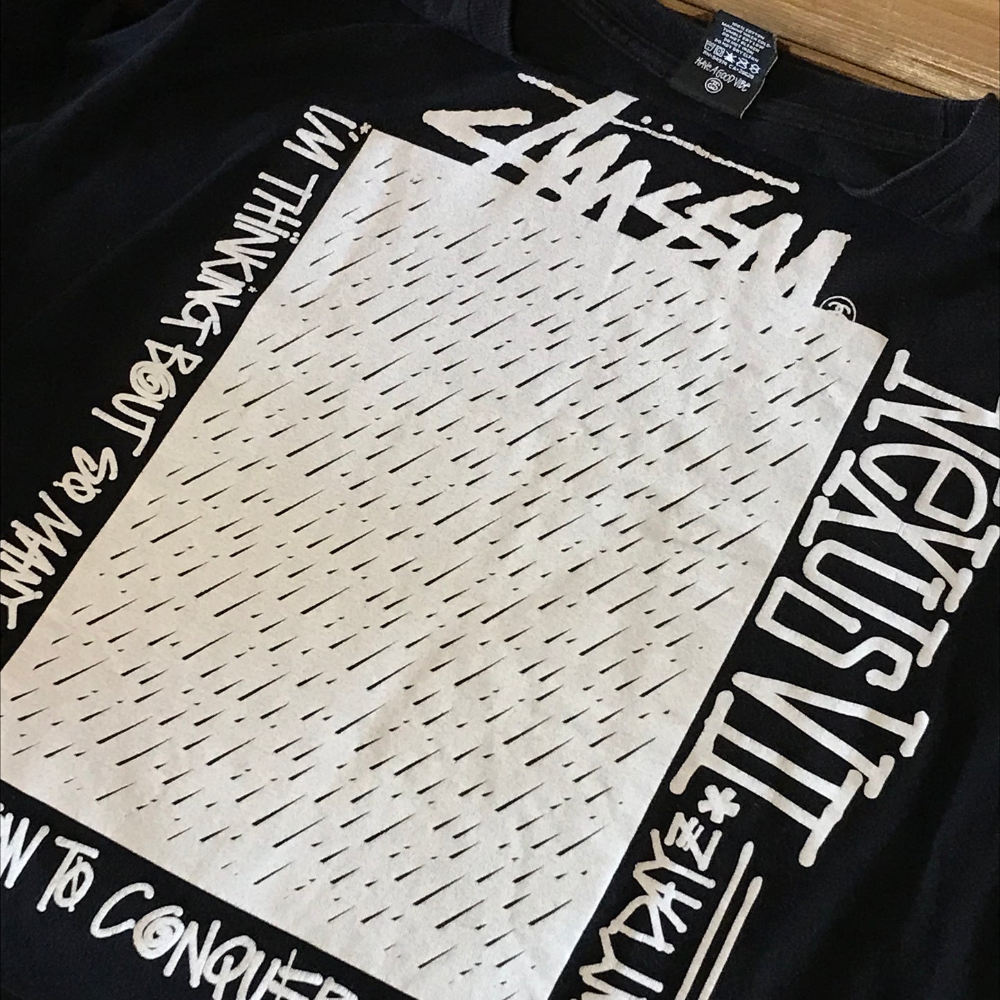 2013 Stüssy x Nexus VII Rainy Dayz t shirt