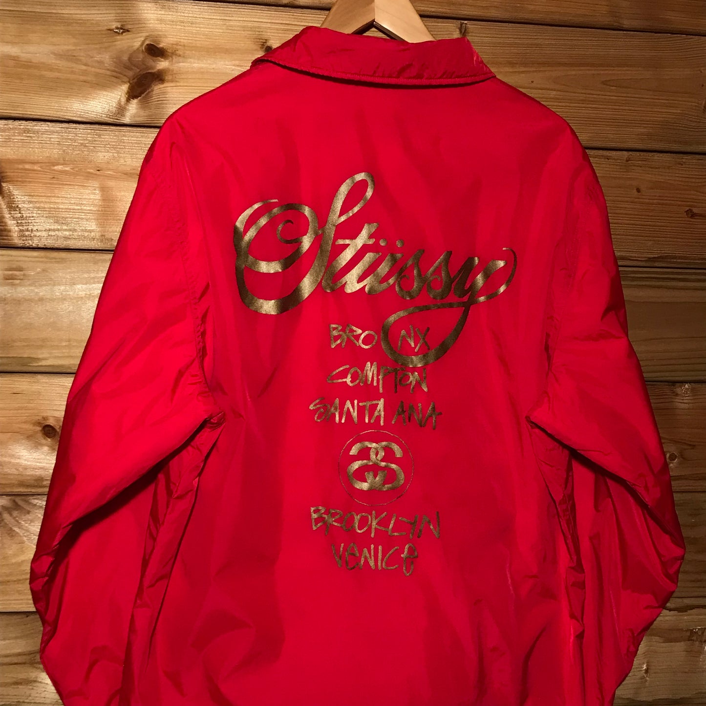 2005 Stüssy 25th Anniversary World Tour coach jacket