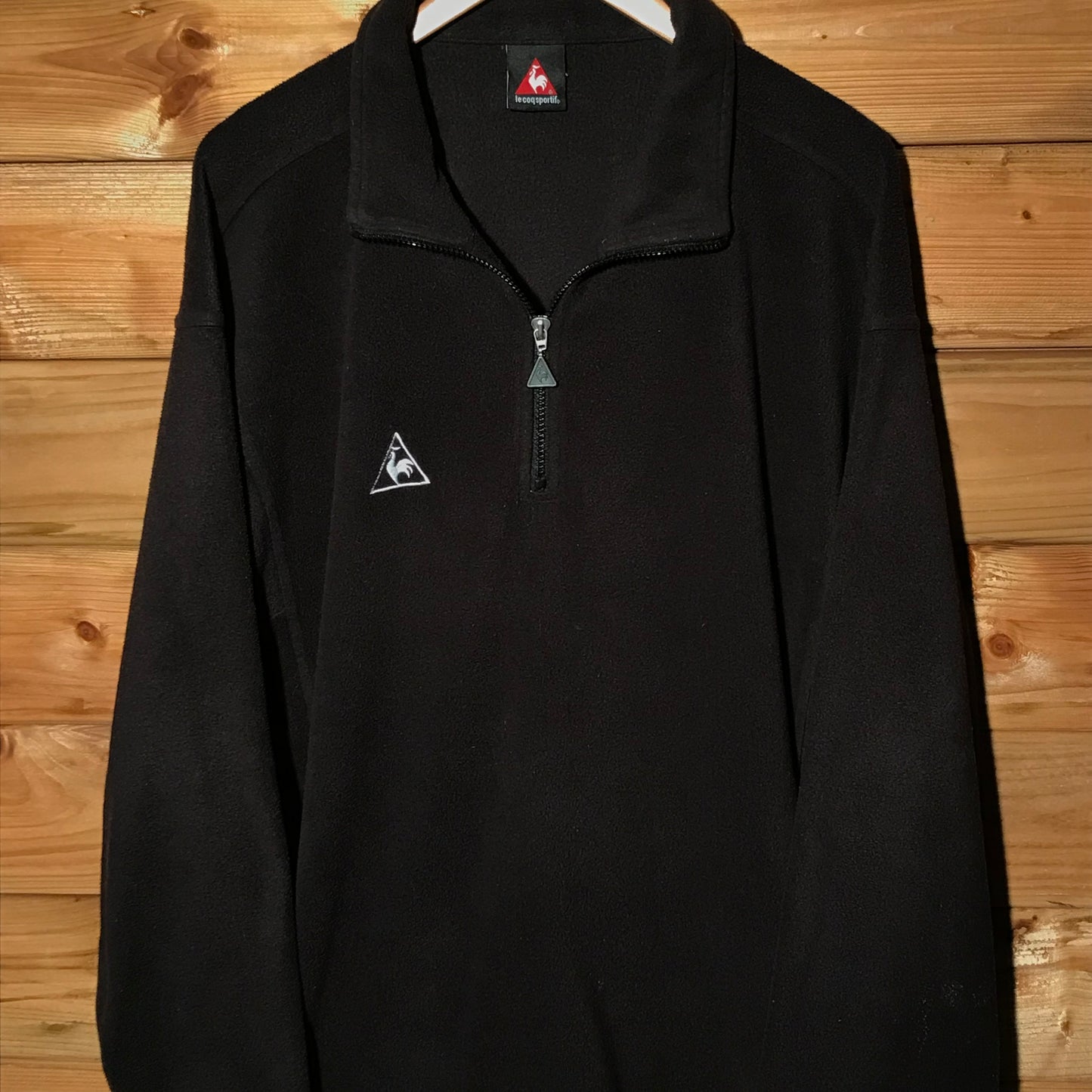 Le Coq Sportif Essentials half zip fleece sweatshirt