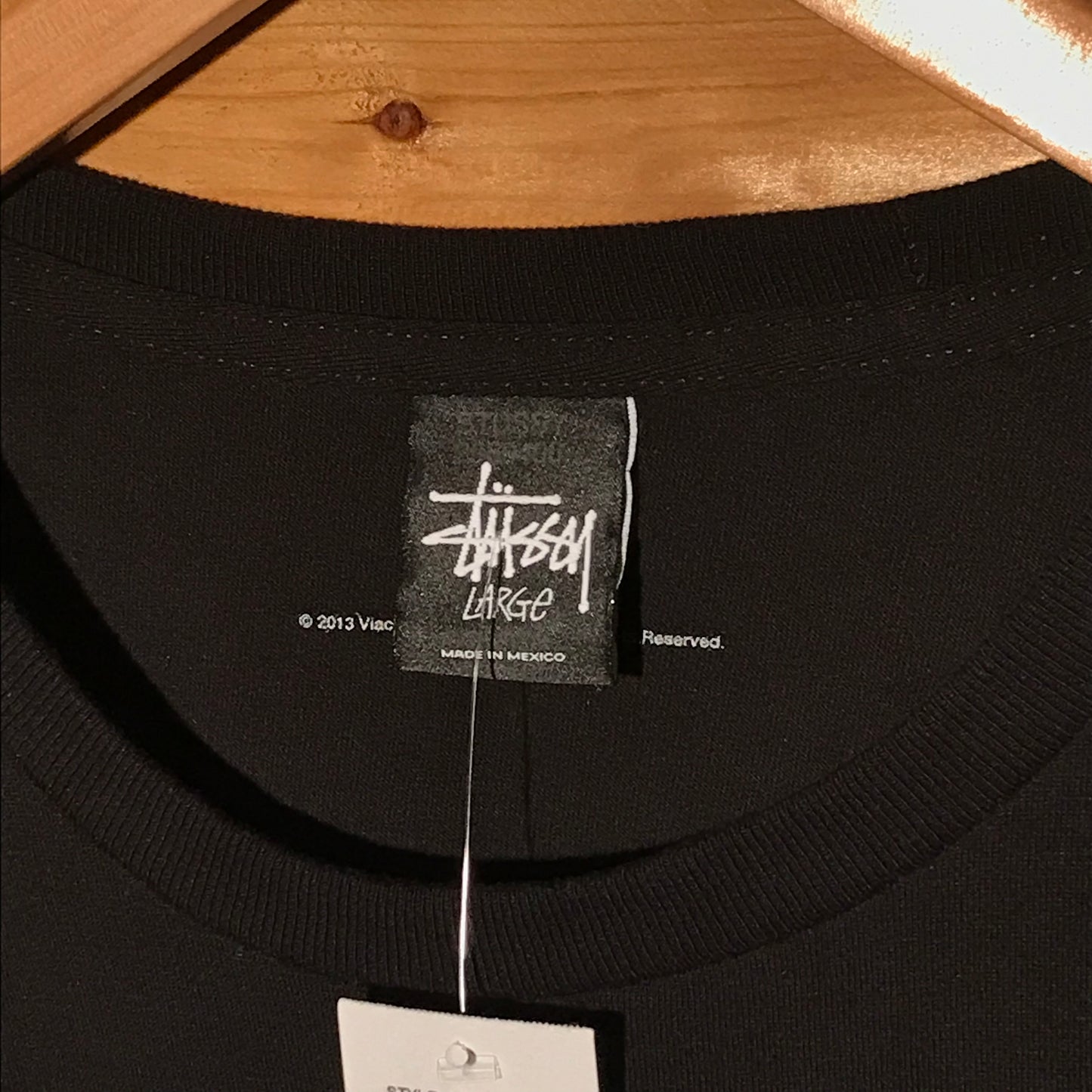 2013 Stüssy x MTV Raps Slick Rick Script Spellout t shirt