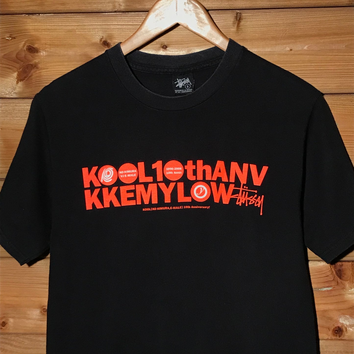 2006 Stüssy x DJ Ko Kimura 10th Anniversary t shirt