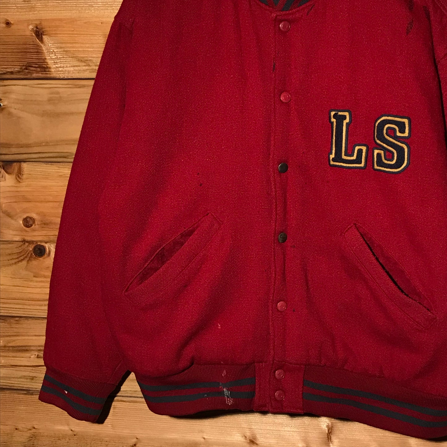 90s Levis Number 5 Limited Edition varsity jacket