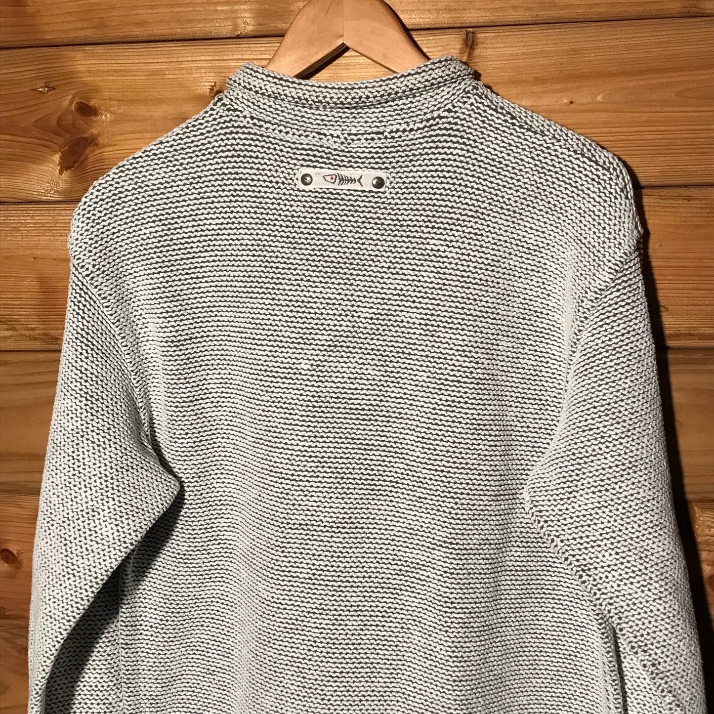 Weird Fish Textured quarter zip sweatshirt