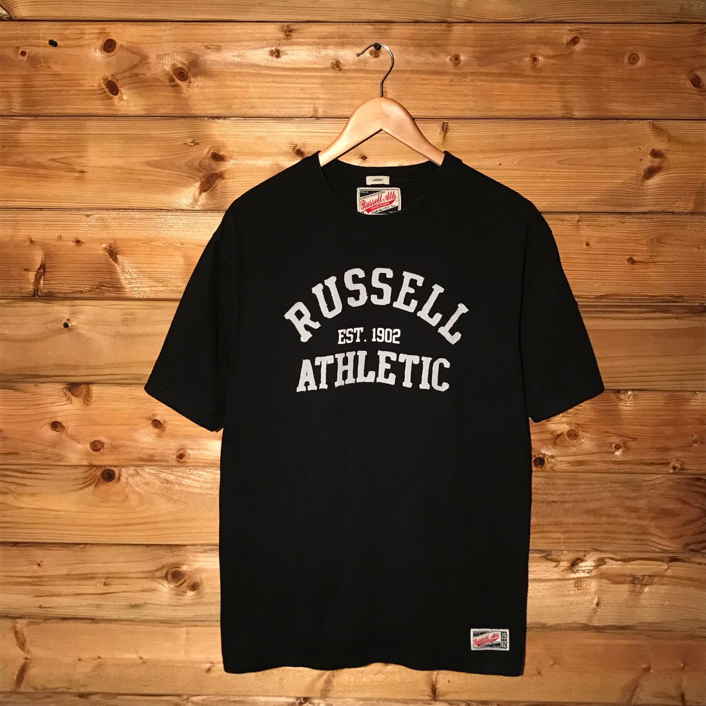 Russell Athletic Arc Spellout t shirt