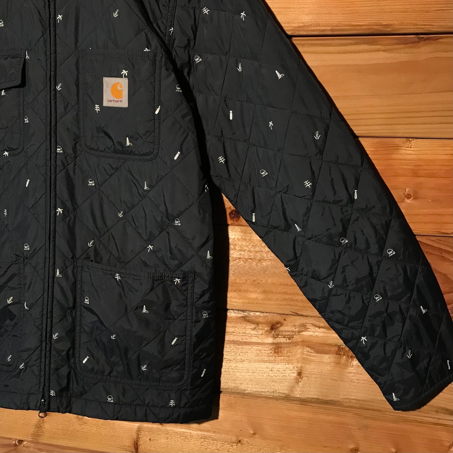 2015 Carhartt Economy Symbols AOP Pender Liner jacket