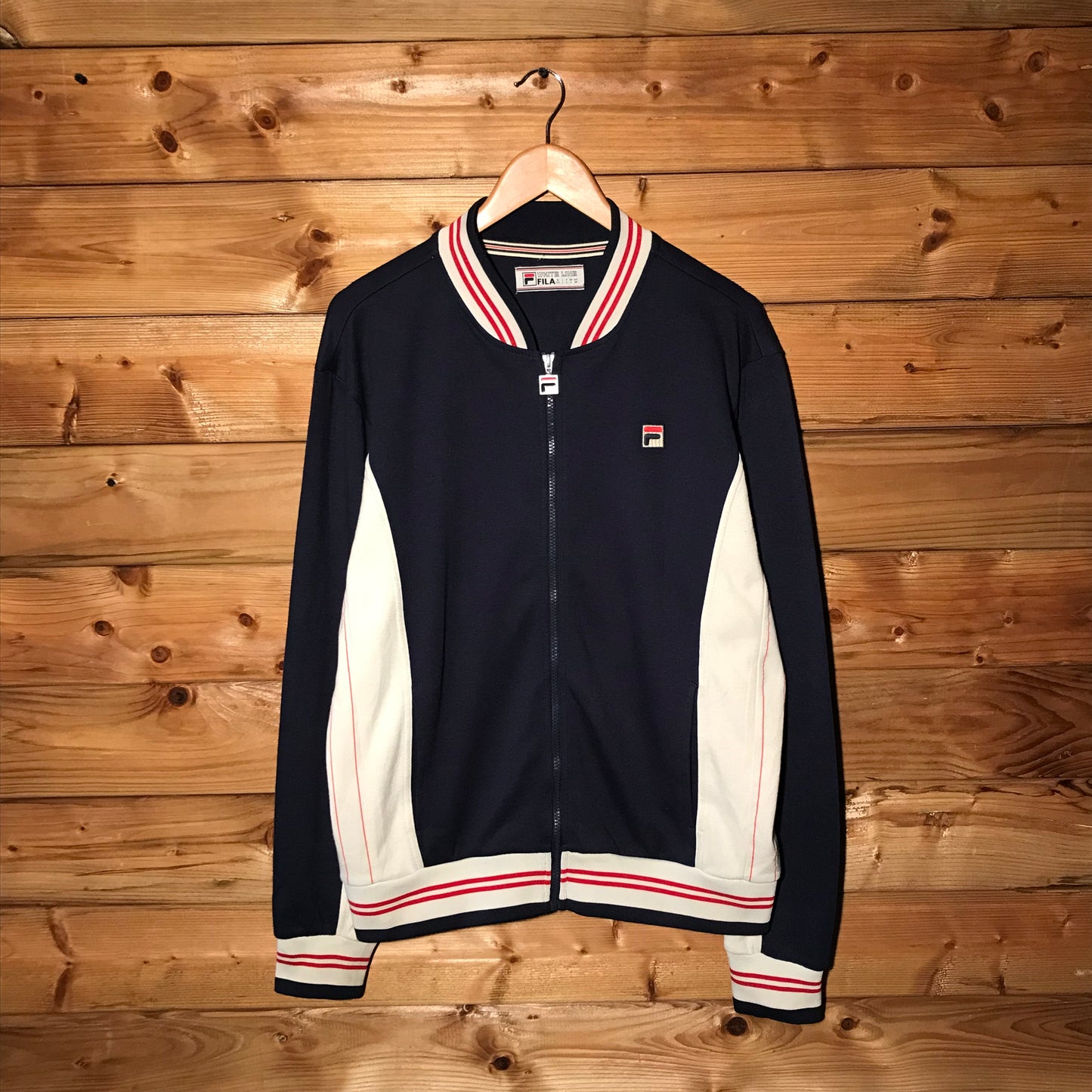 Fila White Line zip up track jacket