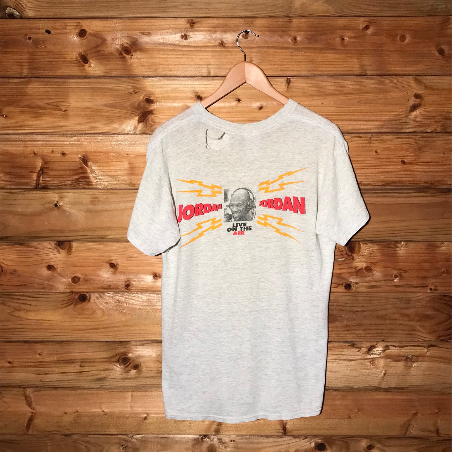 90s Nike Air Jordan Jamming Frequency Live On The Air t shirt