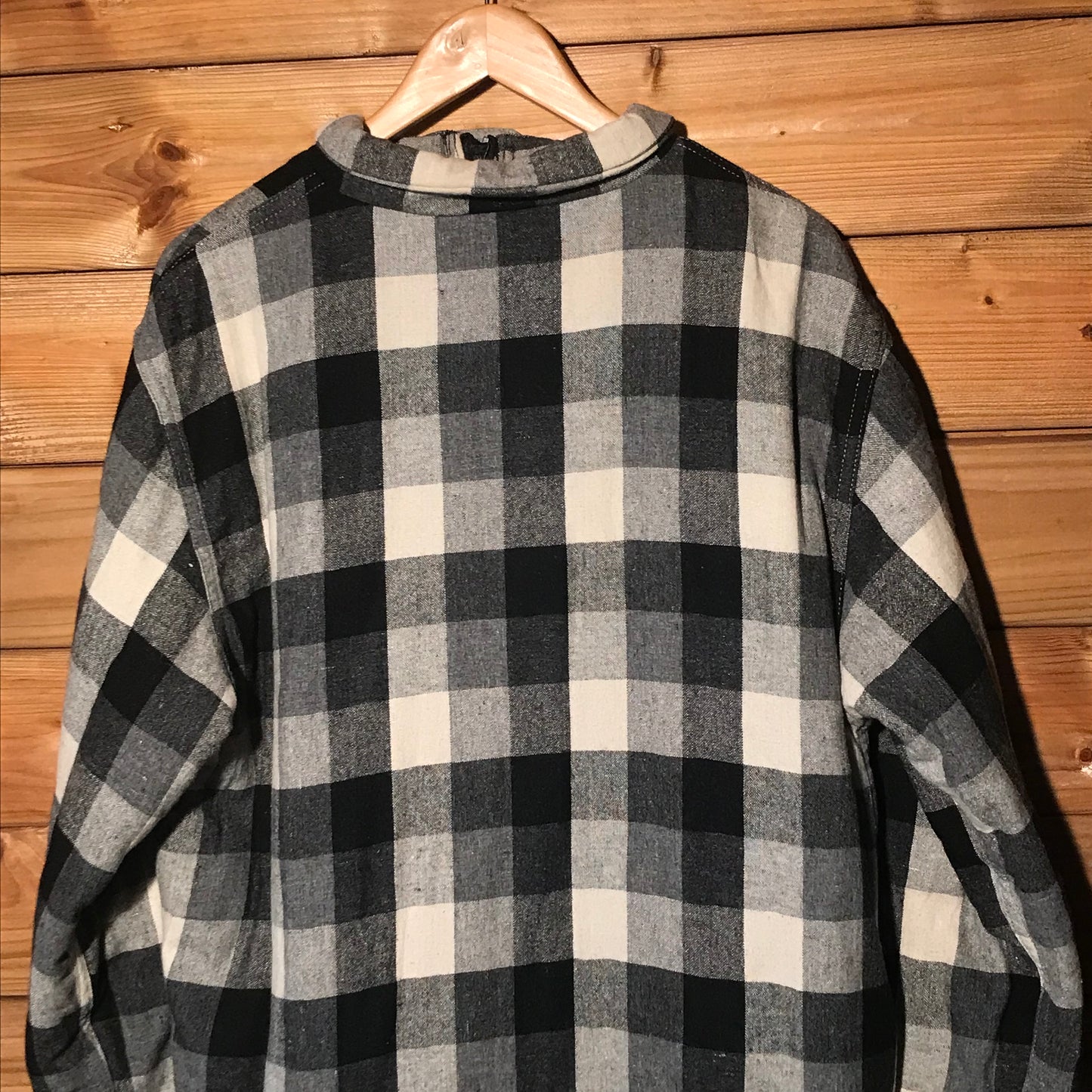 Stüssy Plaid Tartan down jacket