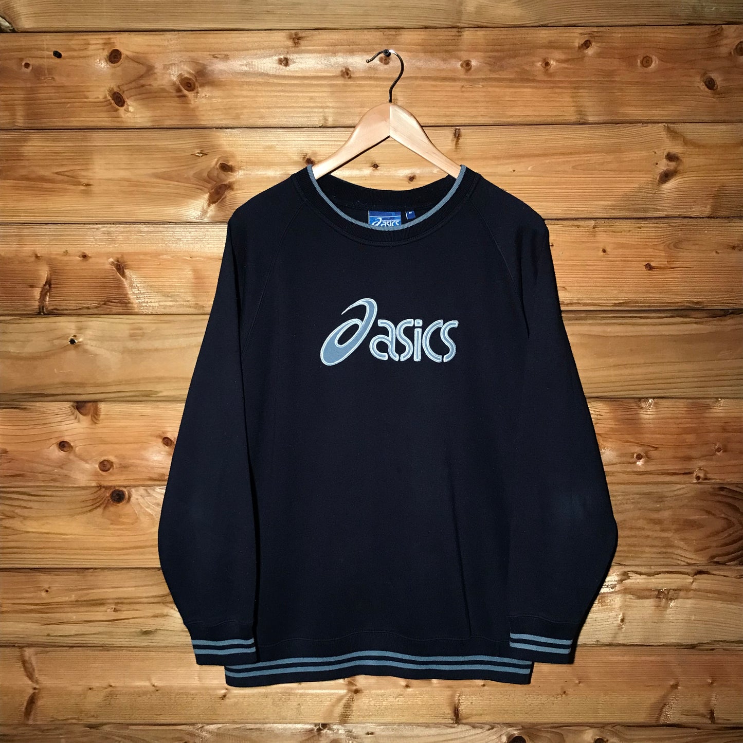 90s Asics 49 Centre Spellout sweatshirt