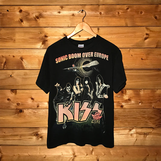 2010 Kiss Sonic Boom Over Europe Tour t shirt