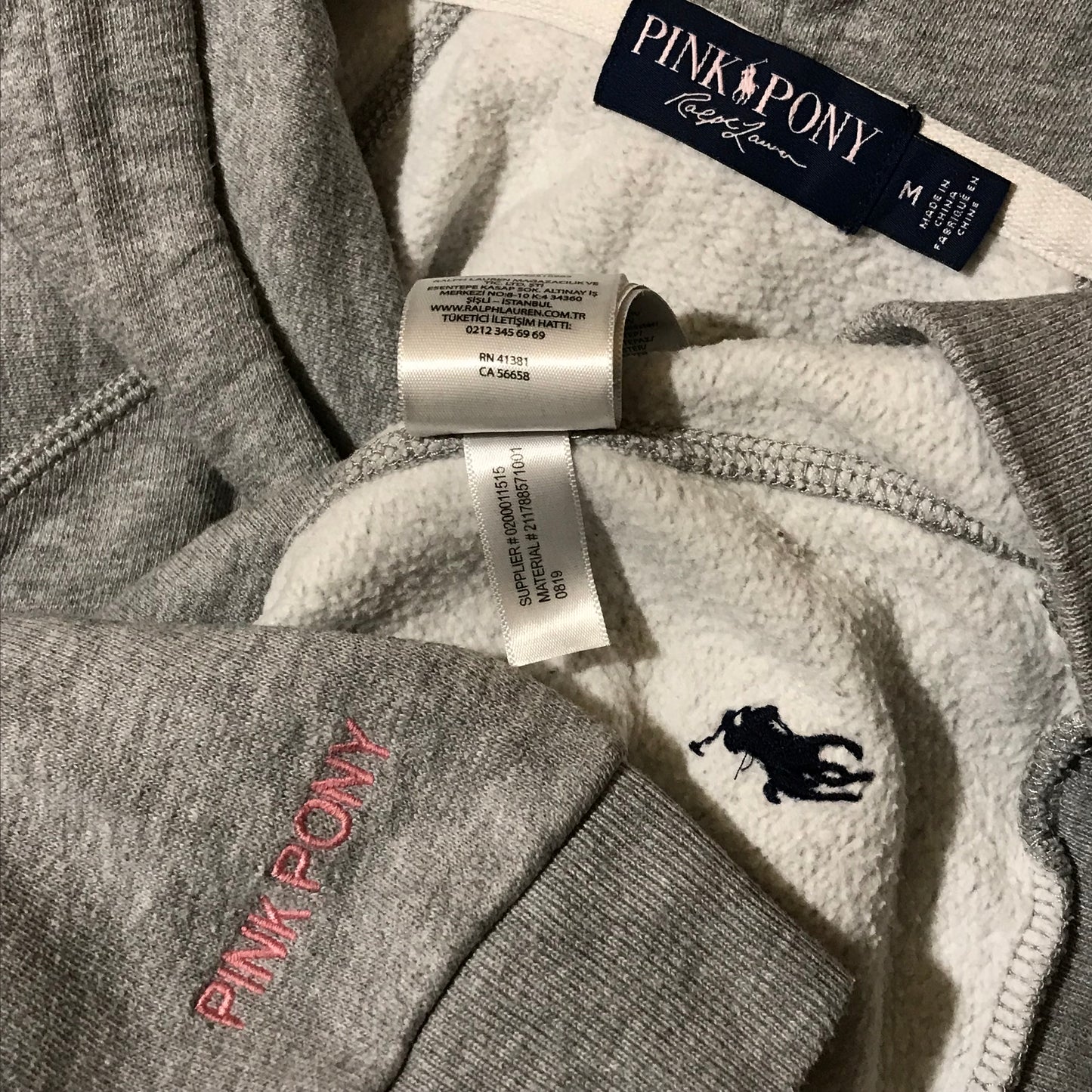 Polo Ralph Lauren Pink Pony Collection AOP hoodie