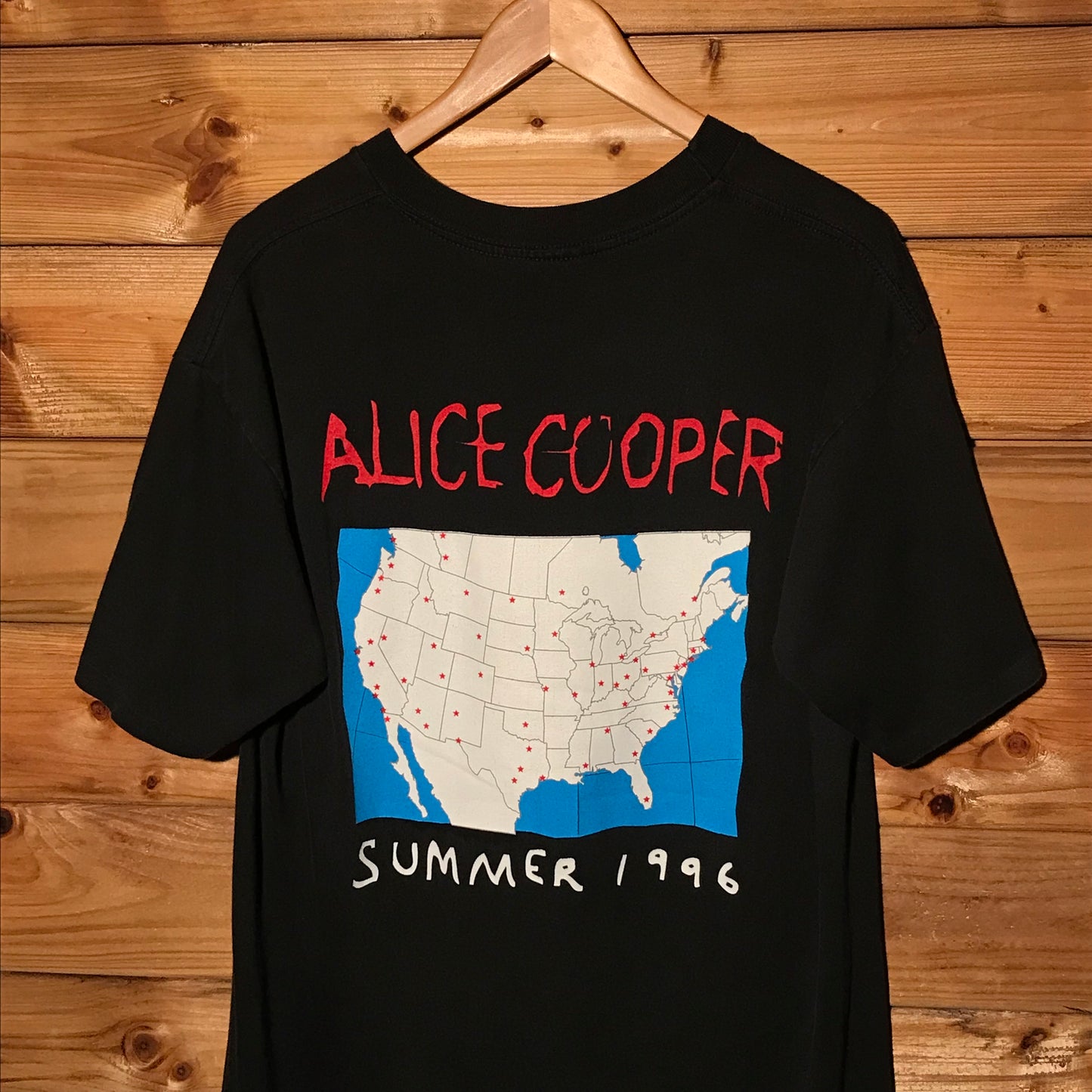 1996 Alice Cooper School's Out For Summer USA Tour t shirt