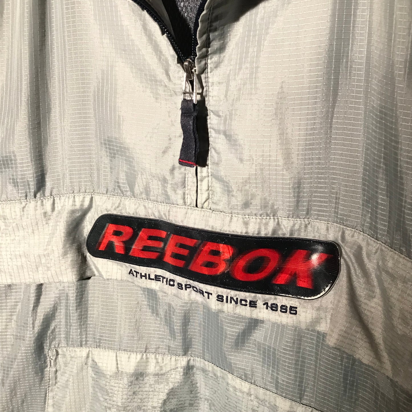 Reebok Athletic Sport 3D Panel quarter zip jacket