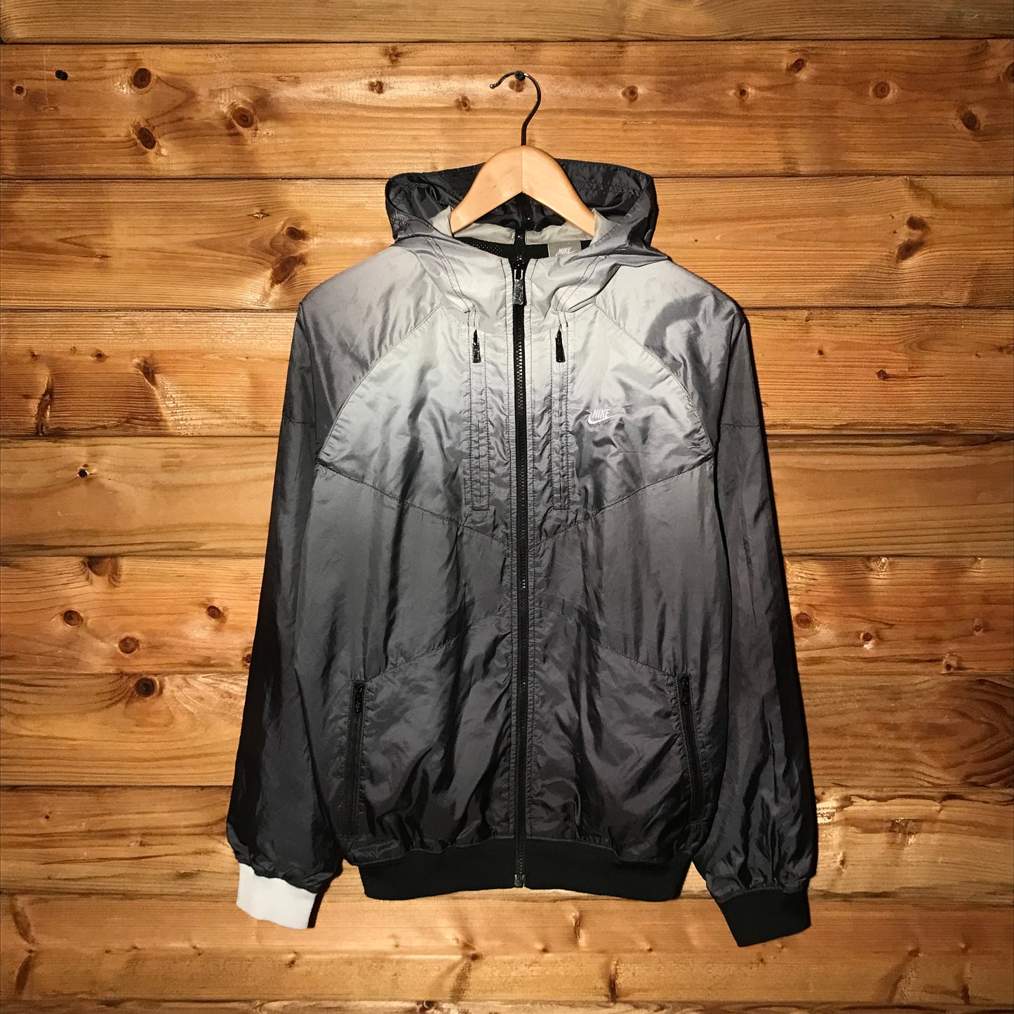 2008 Nike Gradient full zip through windbreaker jacket