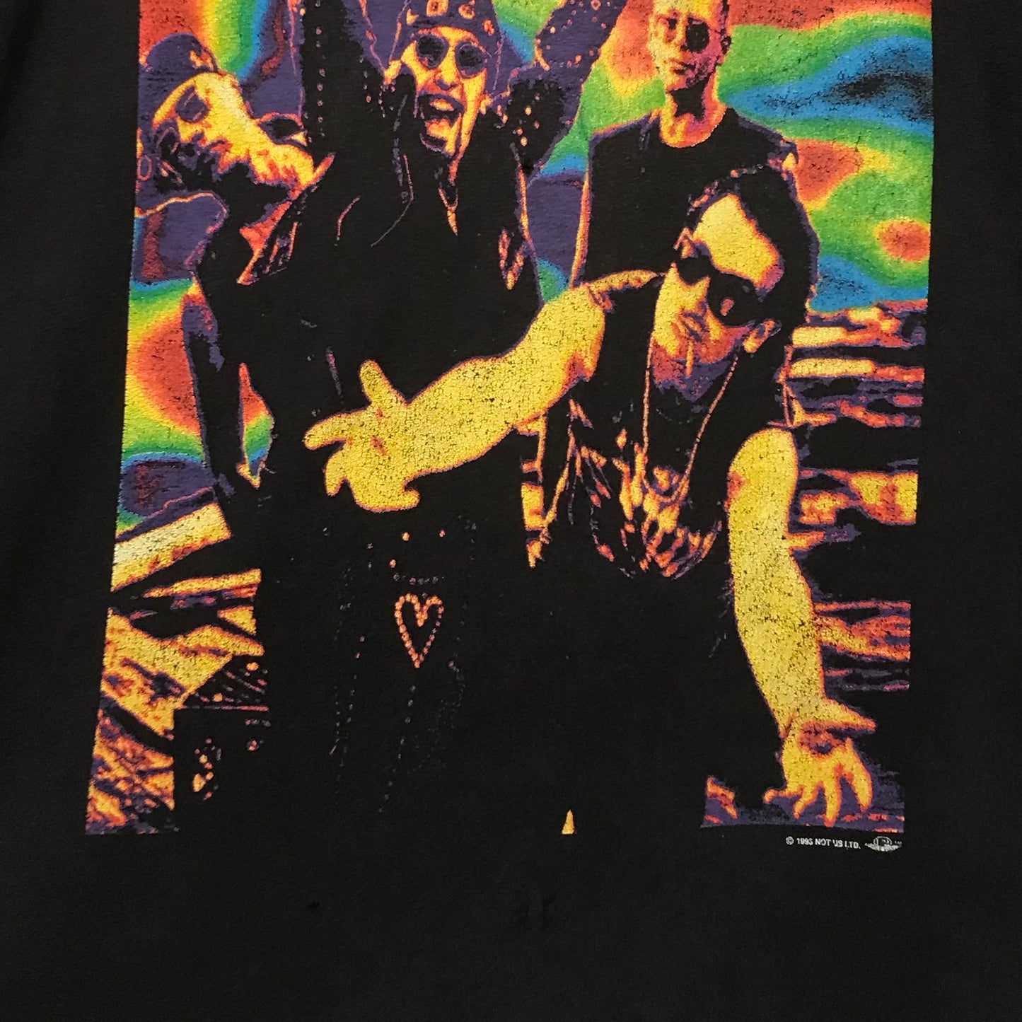 1993 U2 Zoo TV Zooropa Europe Tour t shirt