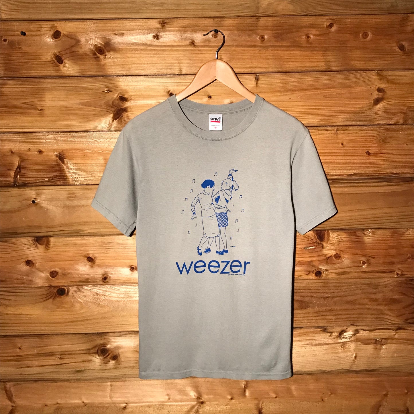 2001 Weezer Tomine Dancing Girls t shirt