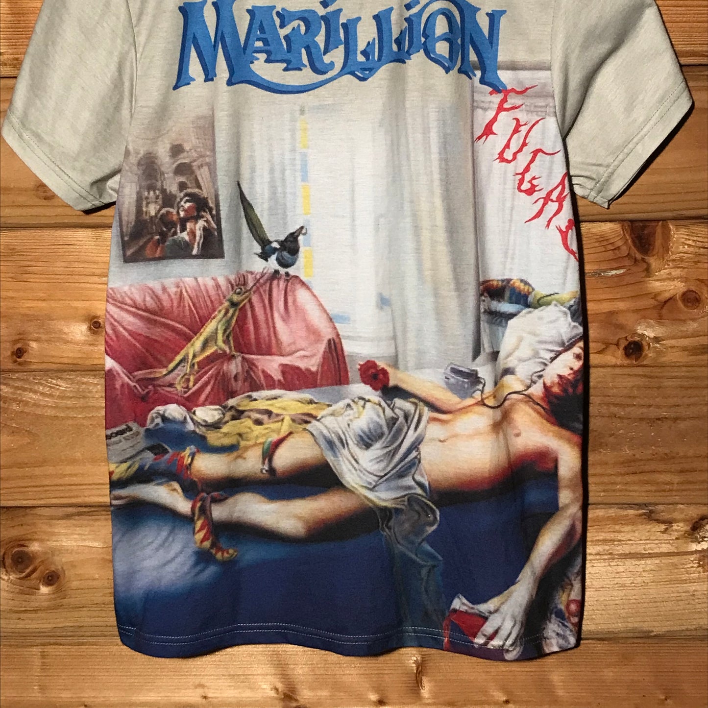 Marillion Fugazi Album AOP t shirt